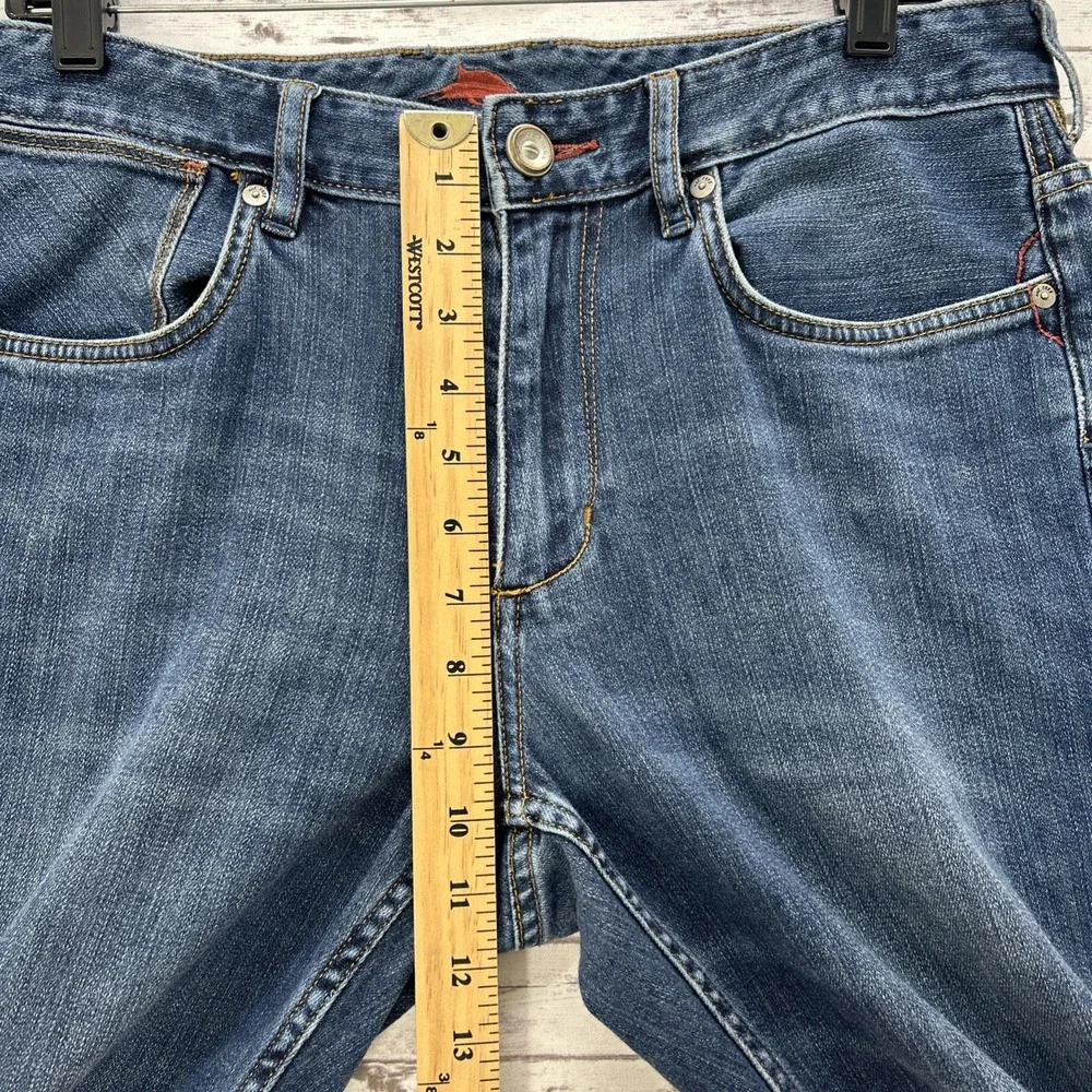 Tommy Bahama Authentic Jeans Mens 34x32 Blue Medium Wash Straight Stretch